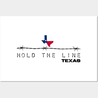 Hold the line texas Posters and Art